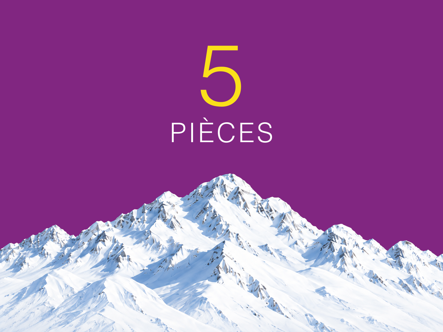 5 pi&egrave;ces