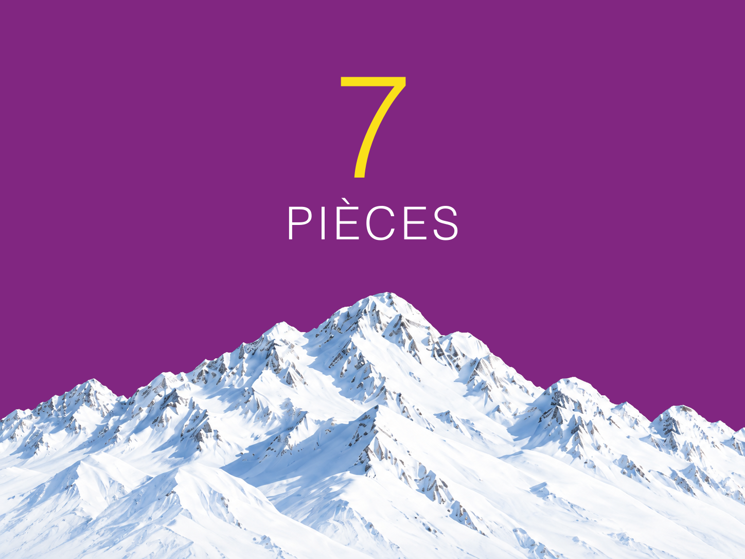 7 pi&egrave;ces