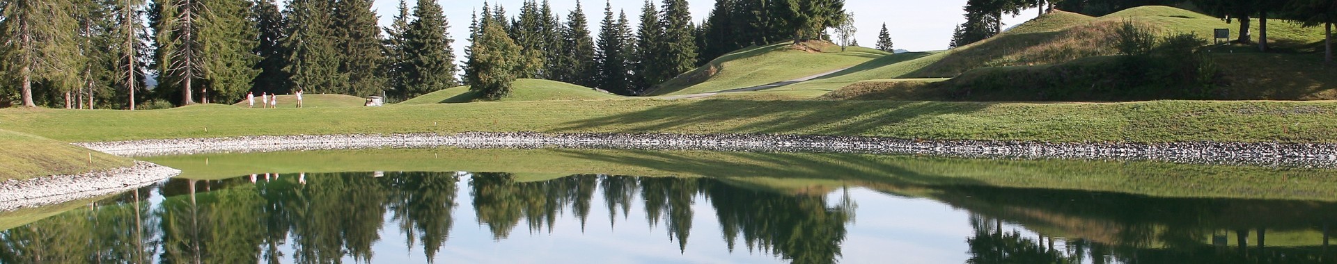 Les Gets, golf et lac