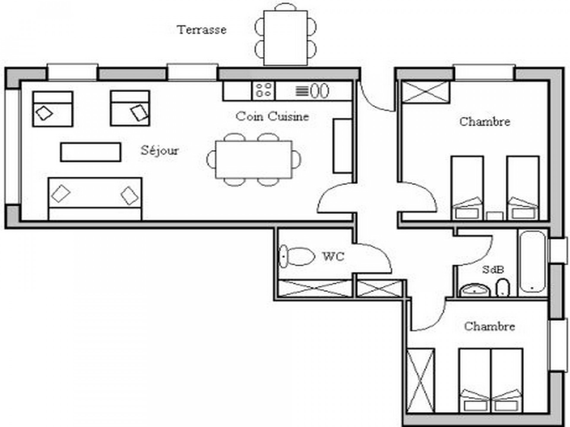 ancolie-plan-le corzolet-les gets