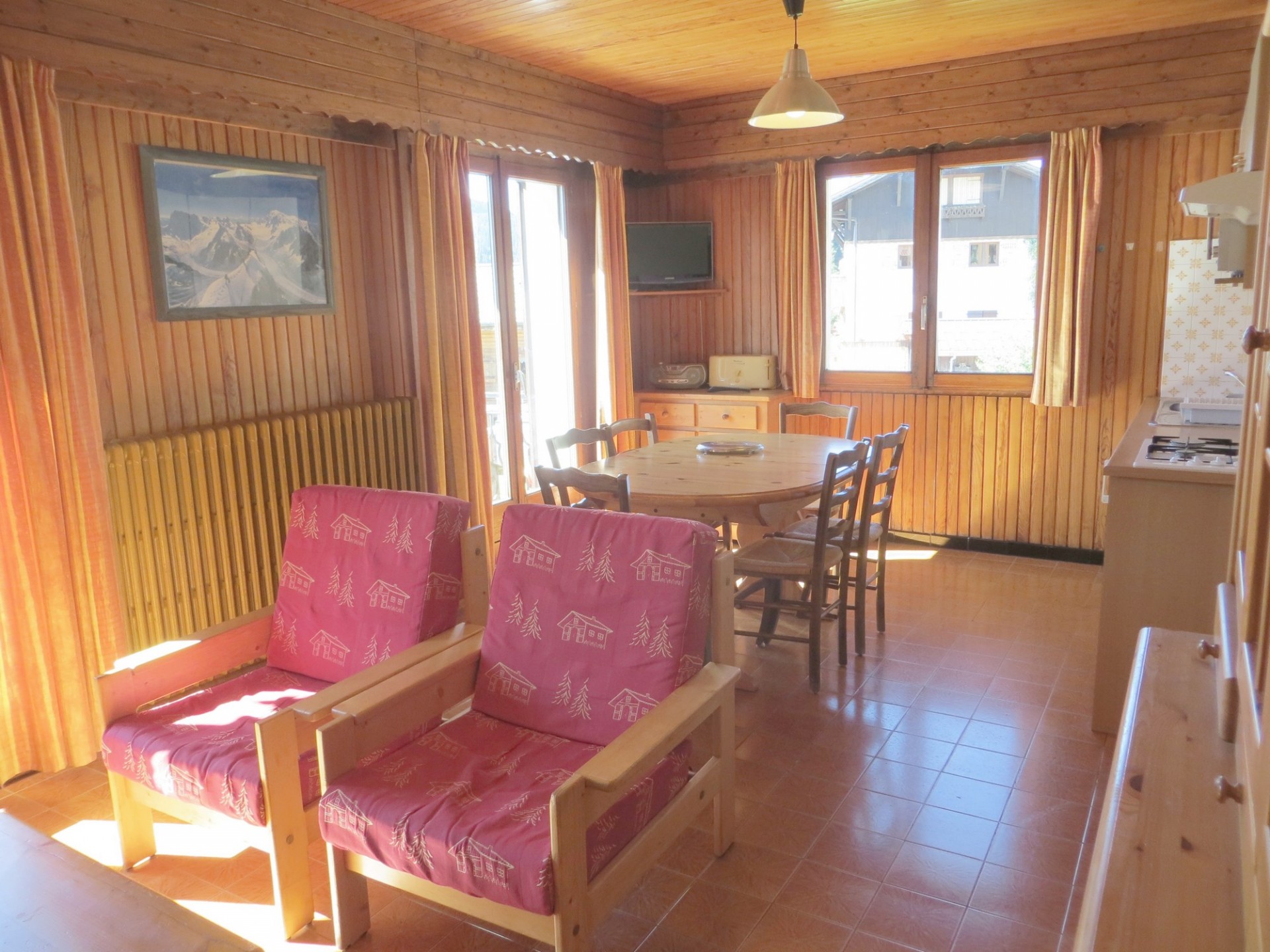 location-appartement 5 personnes-chalet le corzolet-les gets